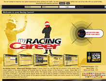 Tablet Screenshot of myracingcareer.com